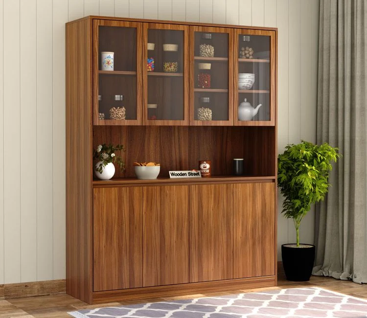 Greyson Kitchen Cabinet (Exotic Teak Finish) Kitchen Cabinet Design Greyson Wood Kitchen Storage Cabinets (Exotic Teak Finish)