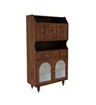 Solid Wood Kitchen Cabinets - By wooden street